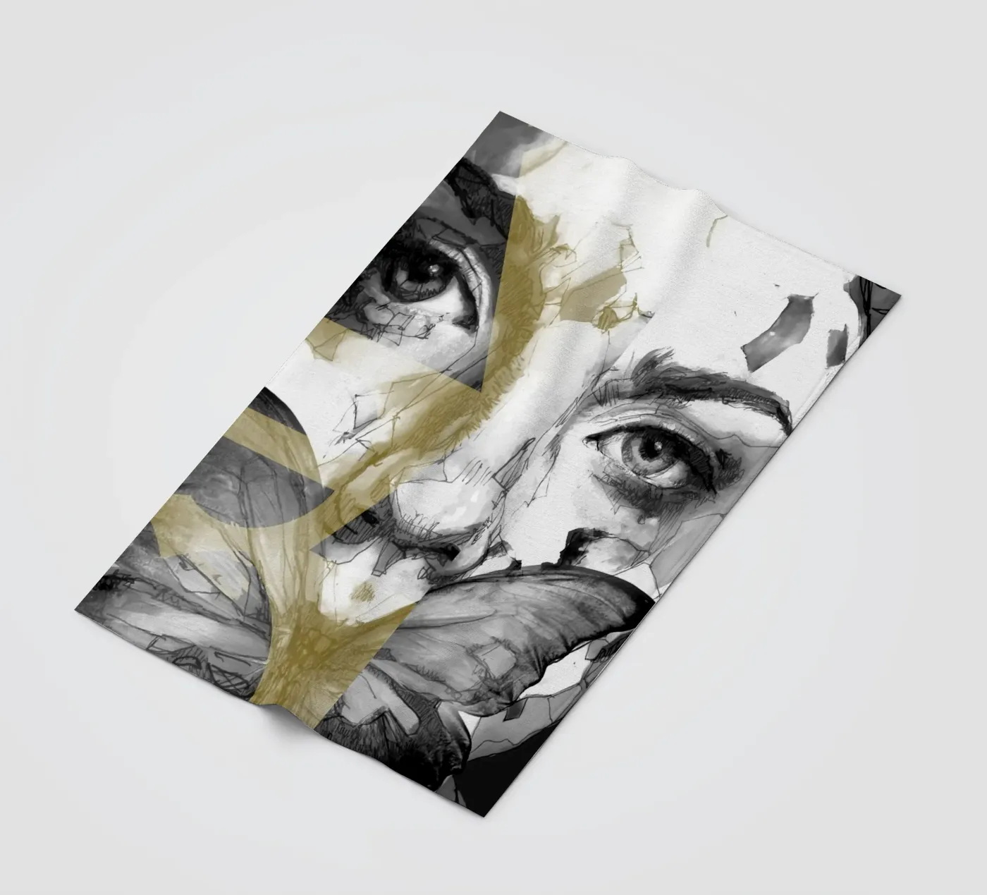 farfalla1 coperta in pile da k i m