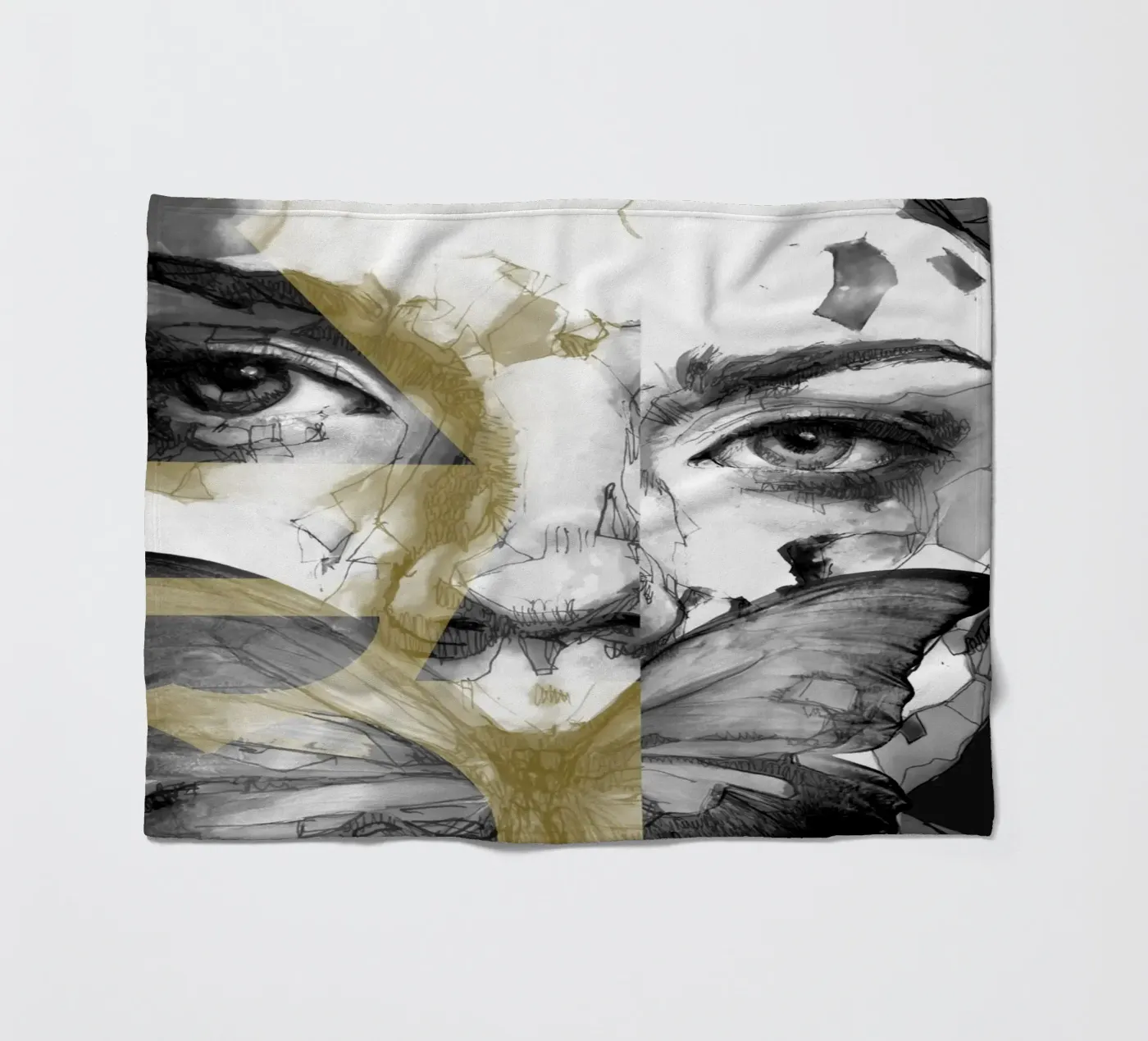 farfalla1 coperta in pile da k i m