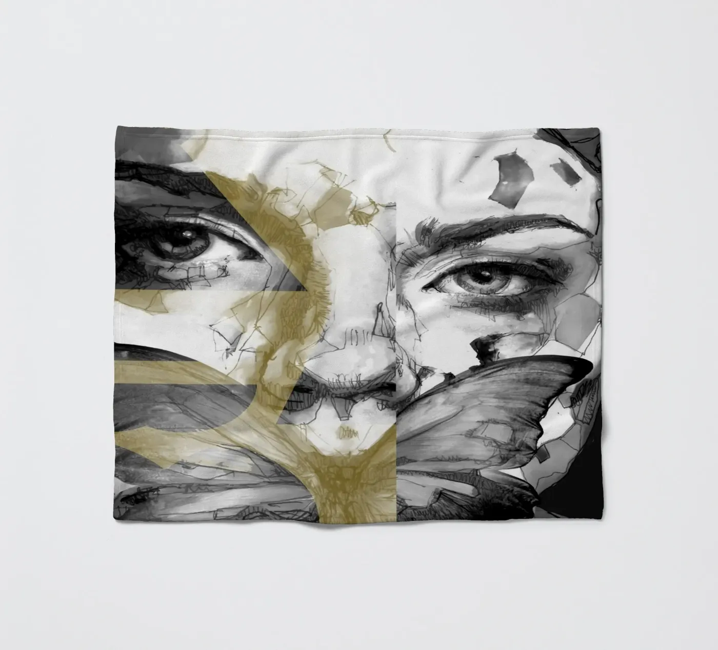 farfalla1 coperta in pile da k i m