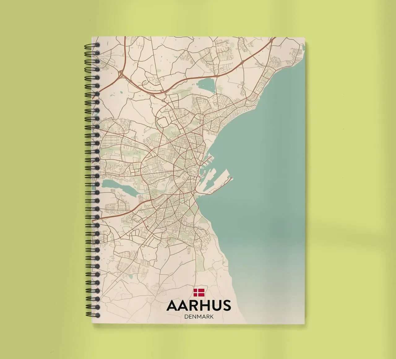 Aarhus DK carnet à spirale de Jacob W MICKELSON