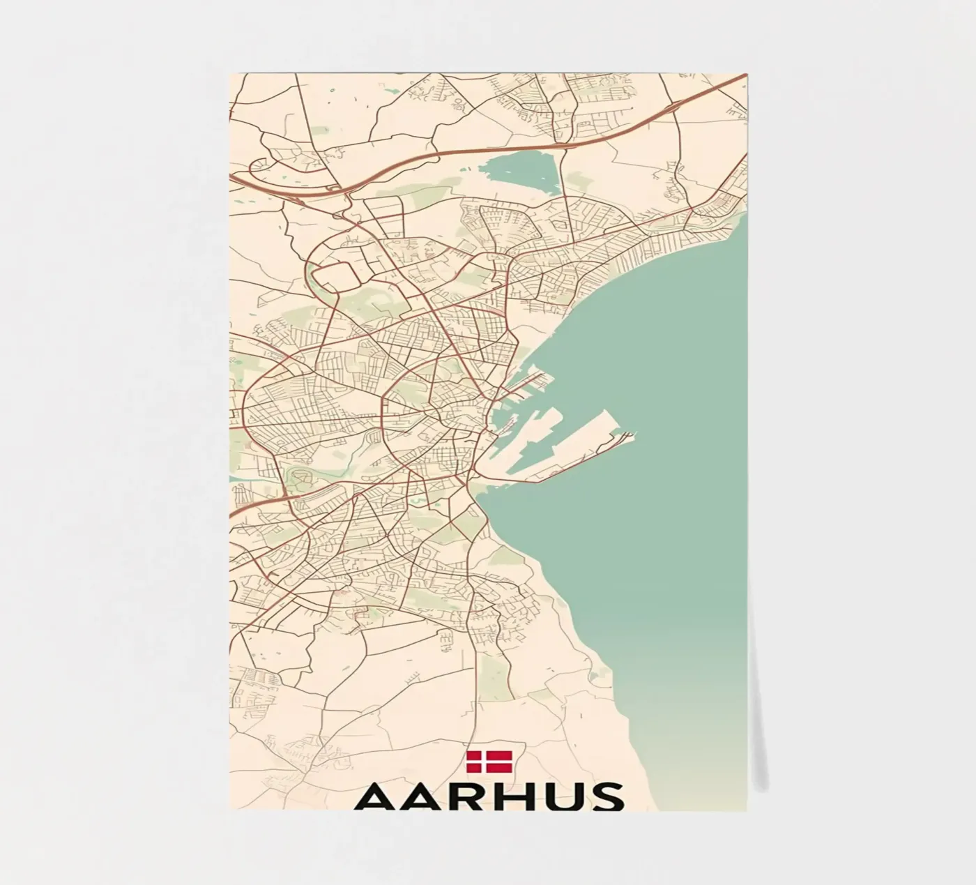 Aarhus DK sticker sheet by Jacob W MICKELSON