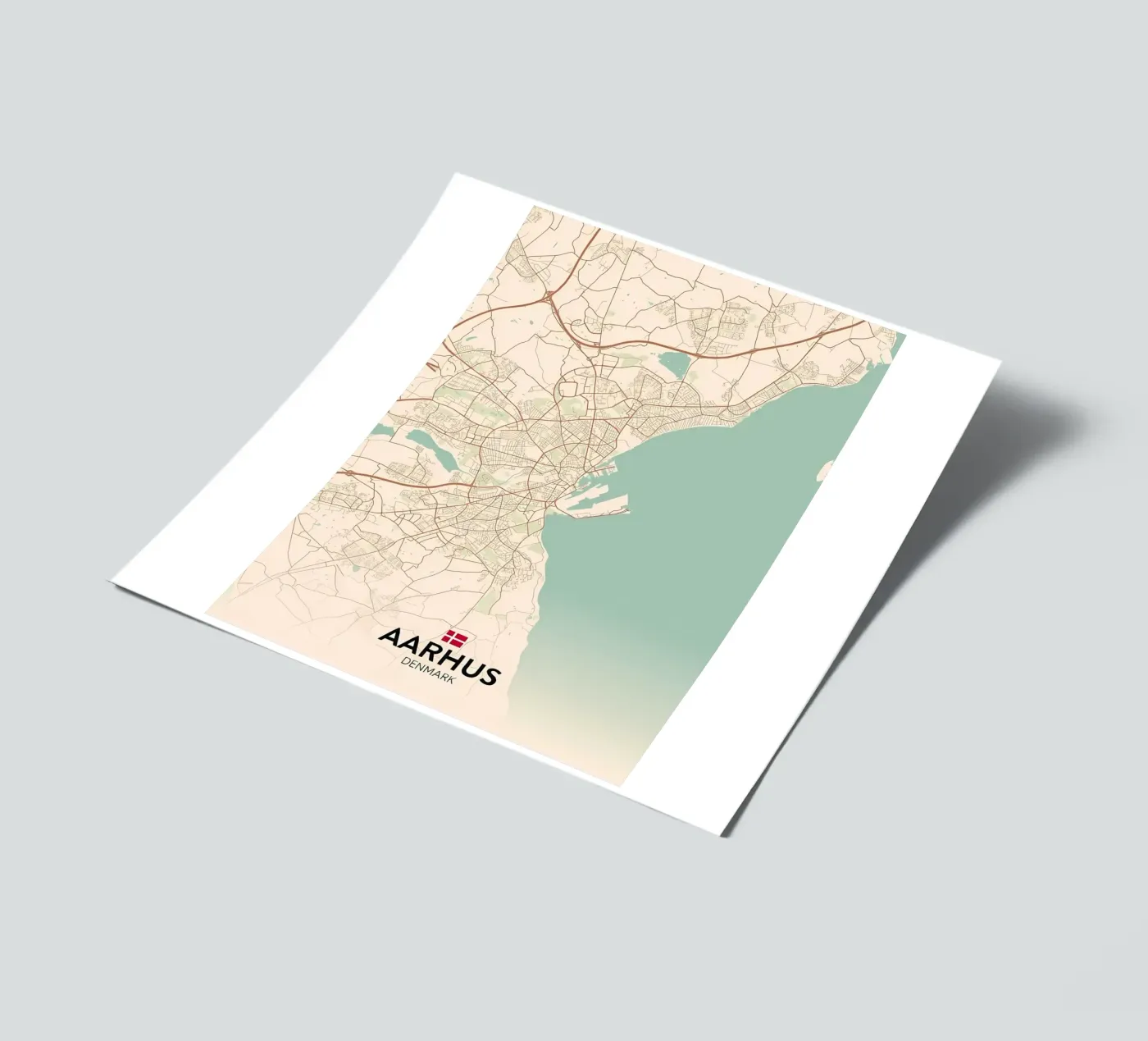 Aarhus DK sticker sheet by Jacob W MICKELSON