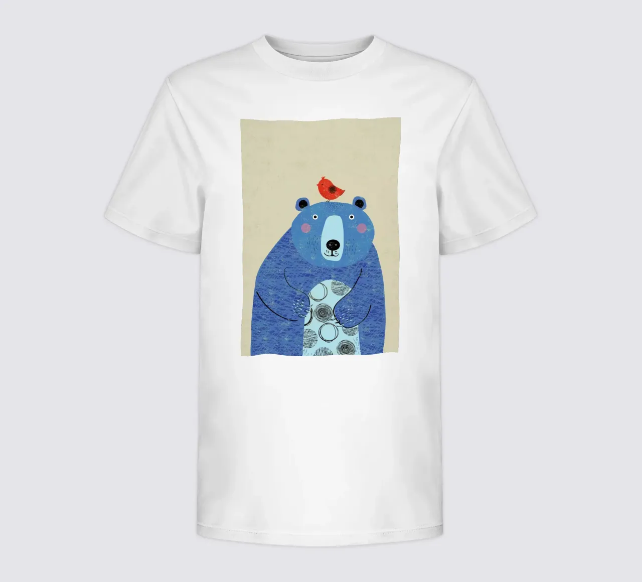 Bear kinder t-shirt van Rocket68