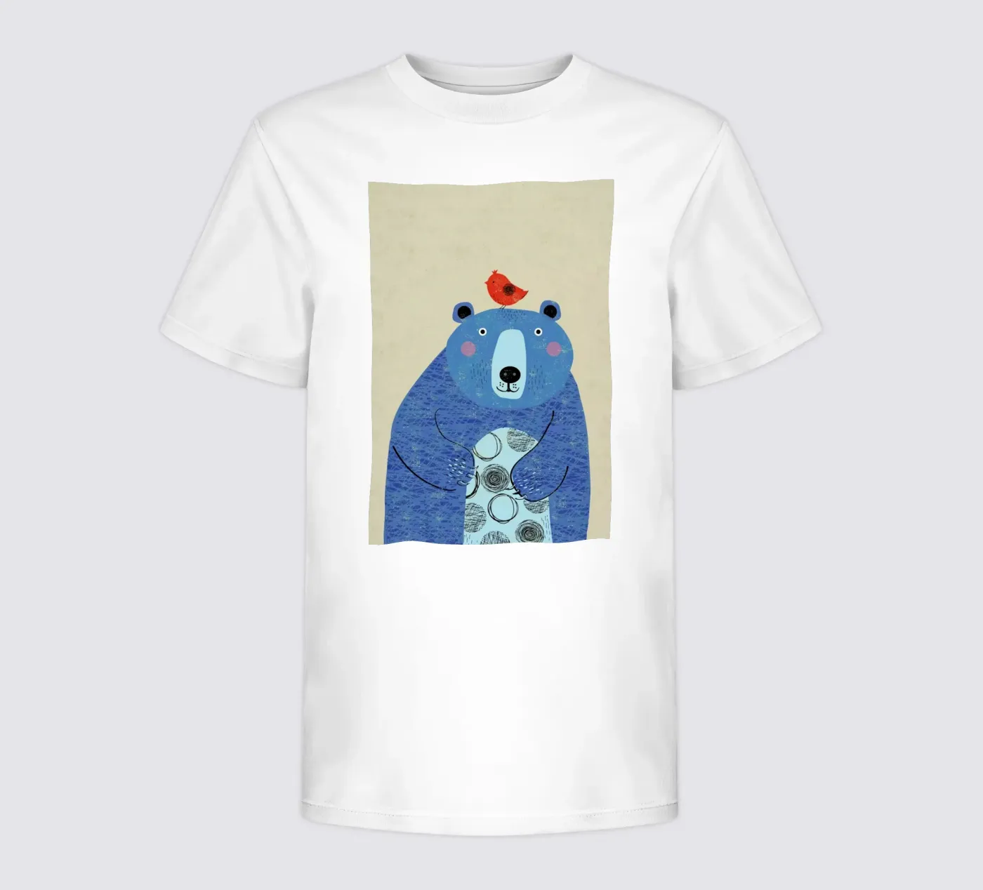 Bear t-shirt bambini da Rocket68