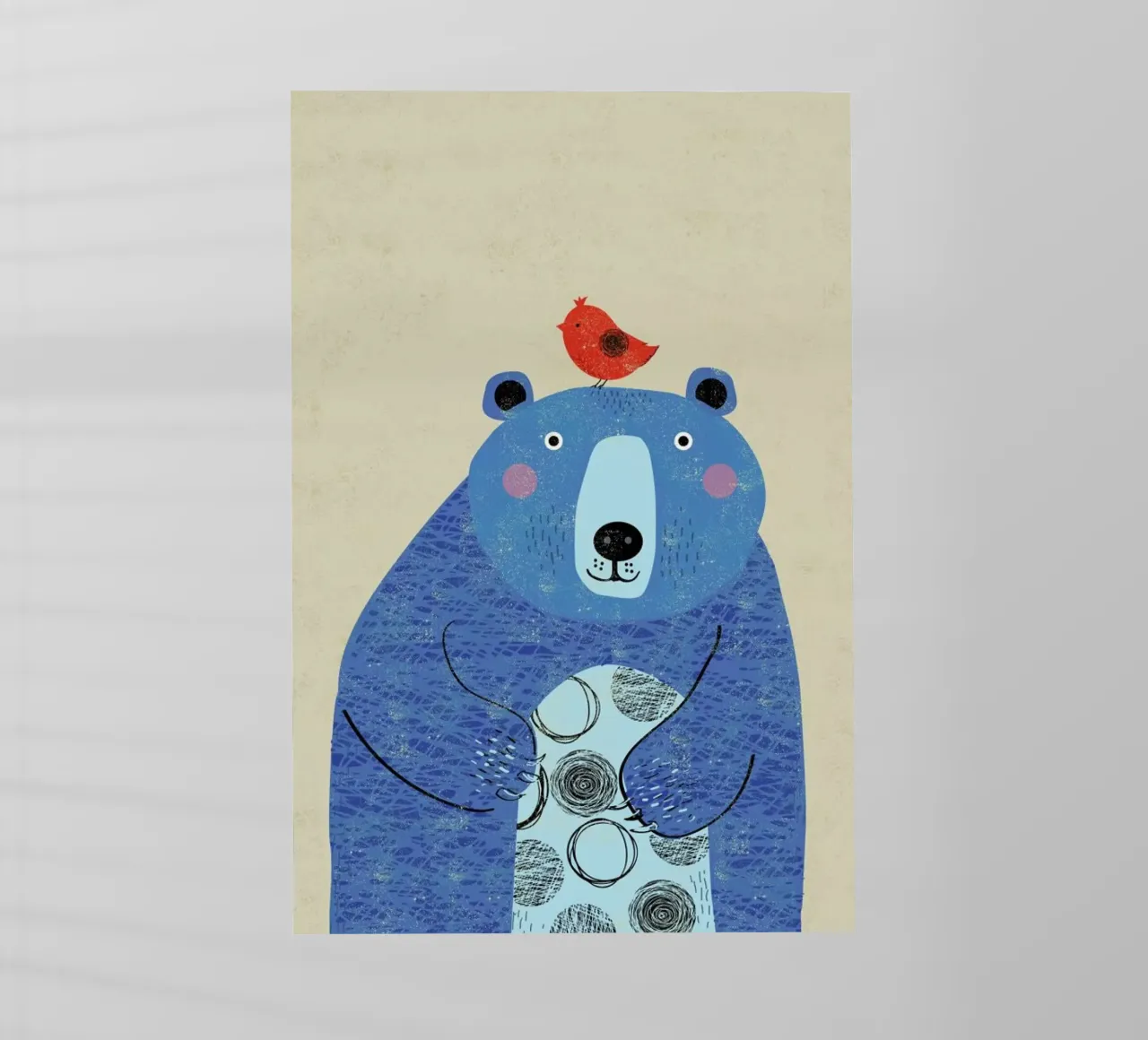 Bear backlit folie van Rocket68