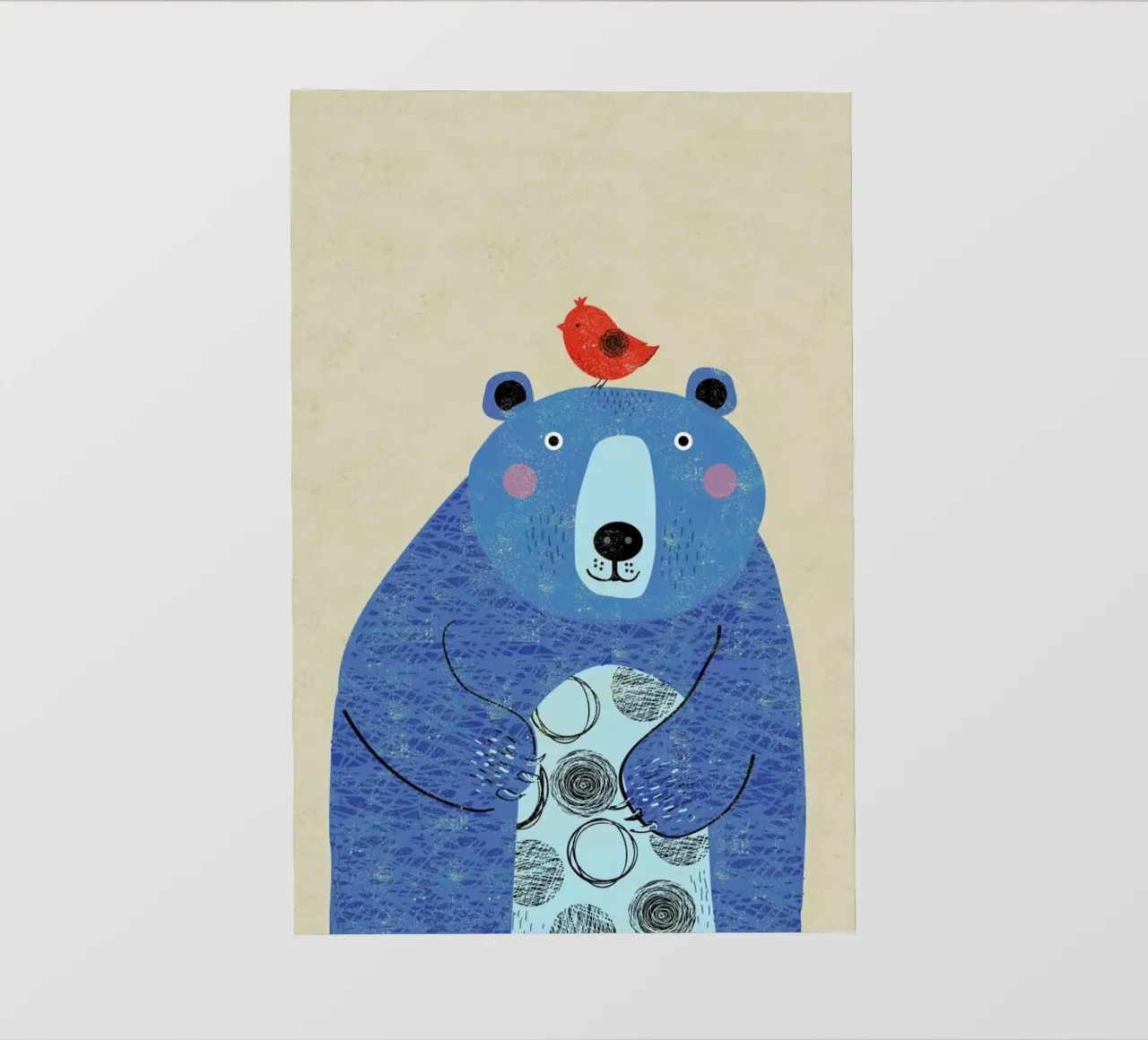 Bear backlit folie van Rocket68