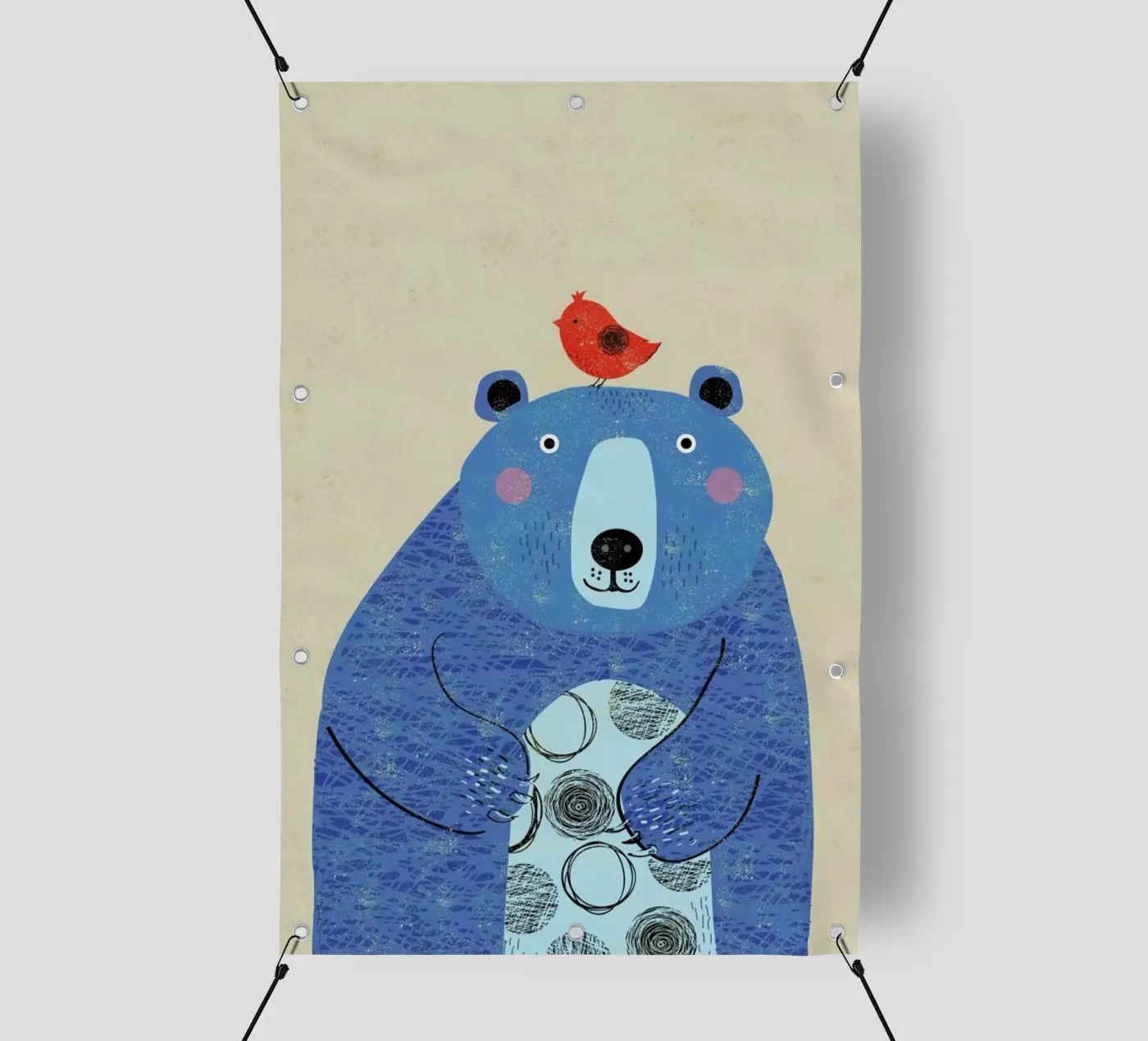 Bear PVC Plane von Rocket68
