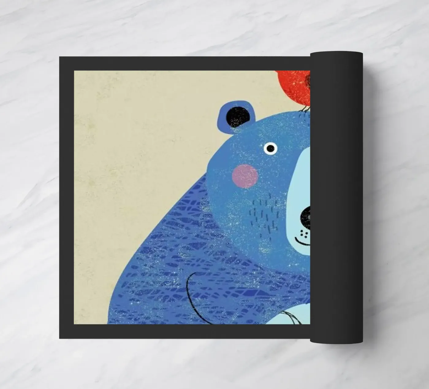 Bear Fußmatte von Rocket68