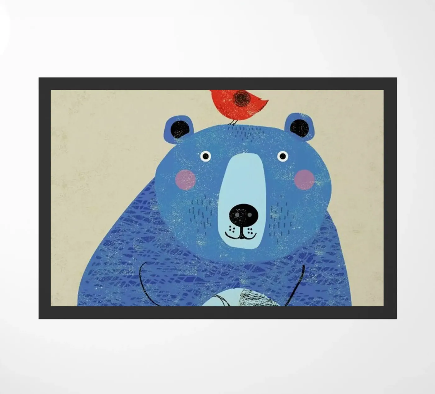 Bear Fußmatte von Rocket68