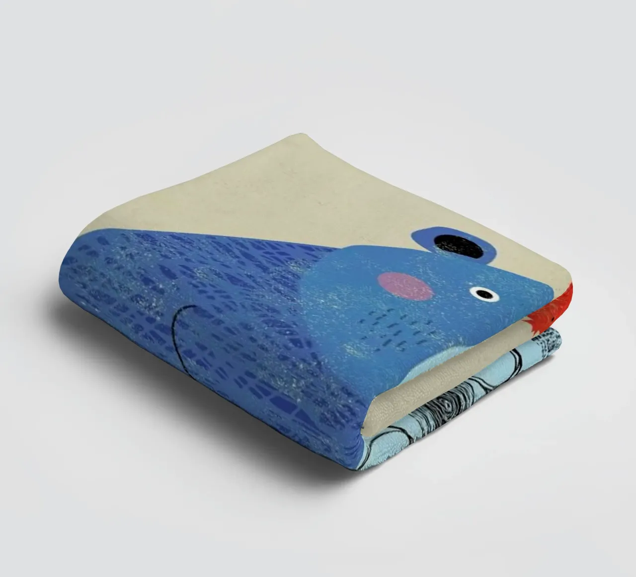 Bear badhanddoek van Rocket68