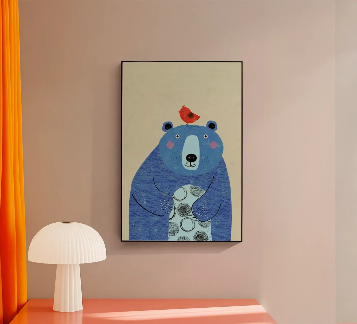 Bear acryl van Rocket68