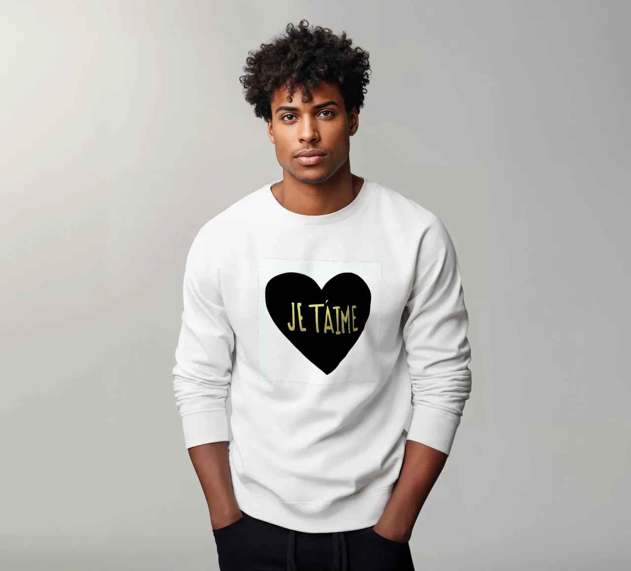 Je t'aime felpa da Leah Flores