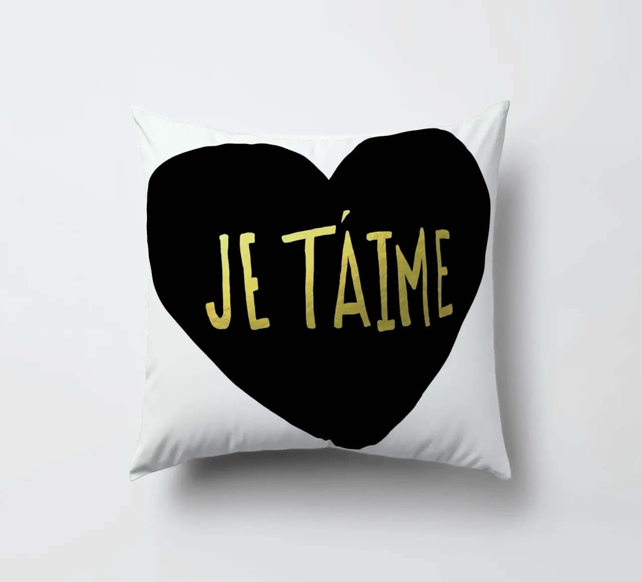 Je t'aime cuscino da Leah Flores