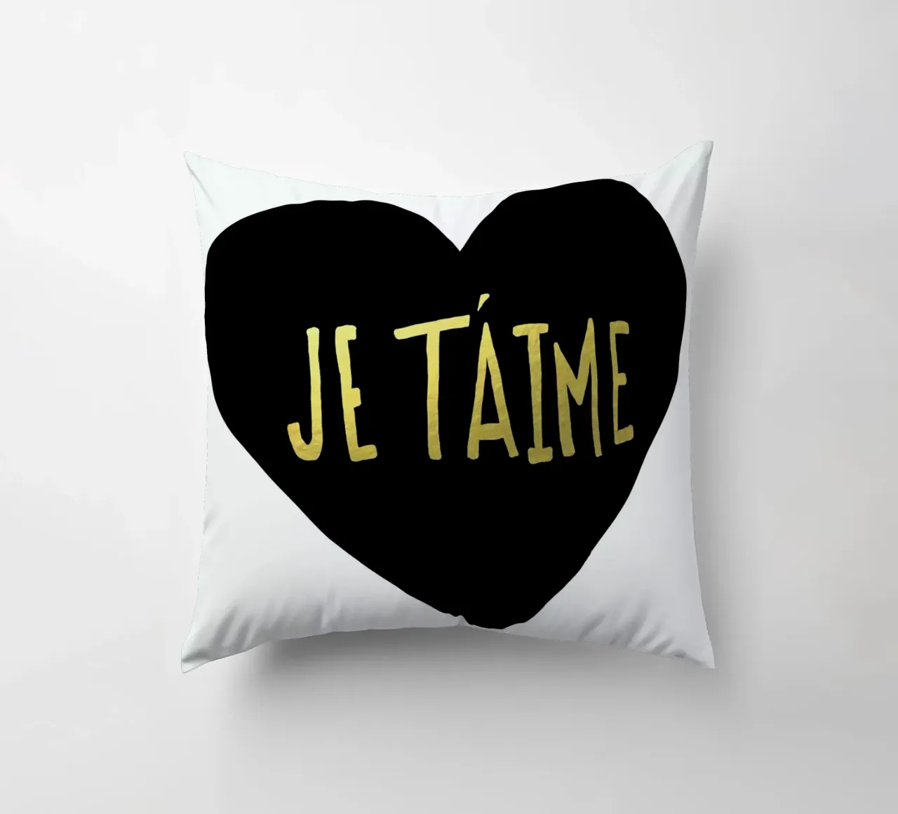 Je t'aime cuscino da Leah Flores