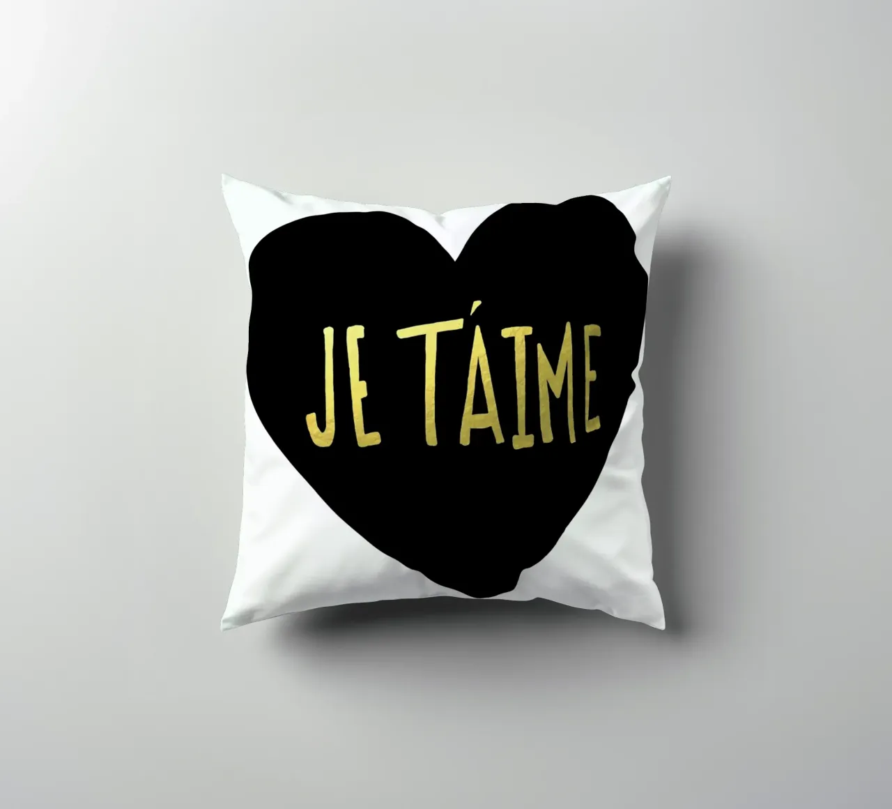 Je t'aime cuscino da Leah Flores