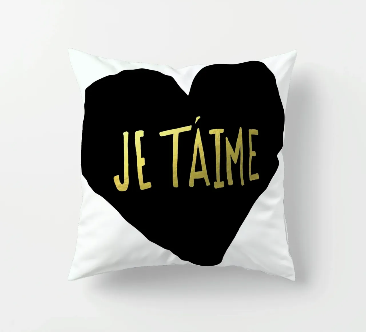 Je t'aime cuscino da Leah Flores