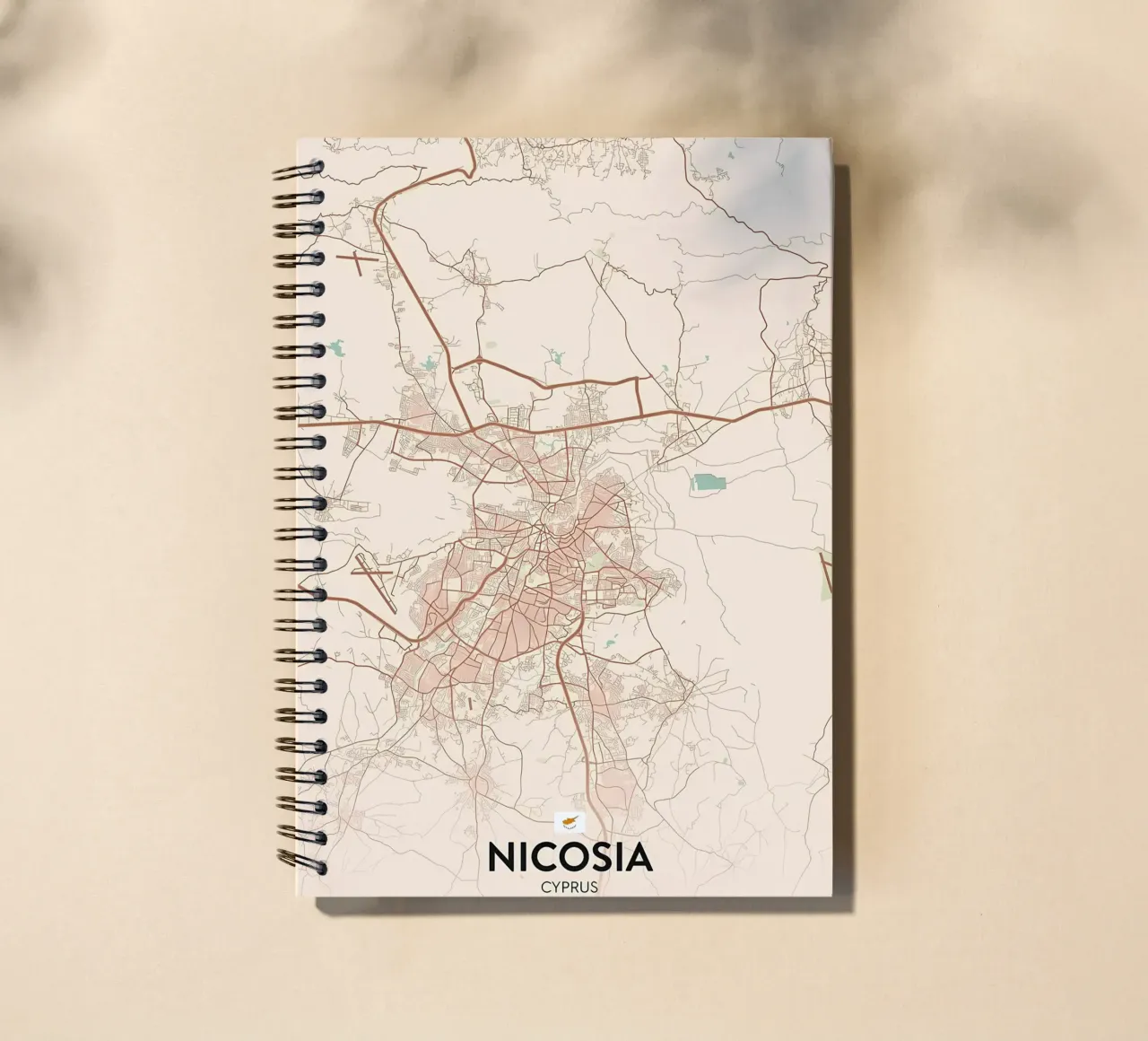 Nicosia CY cuaderno de espiral de Jacob W MICKELSON