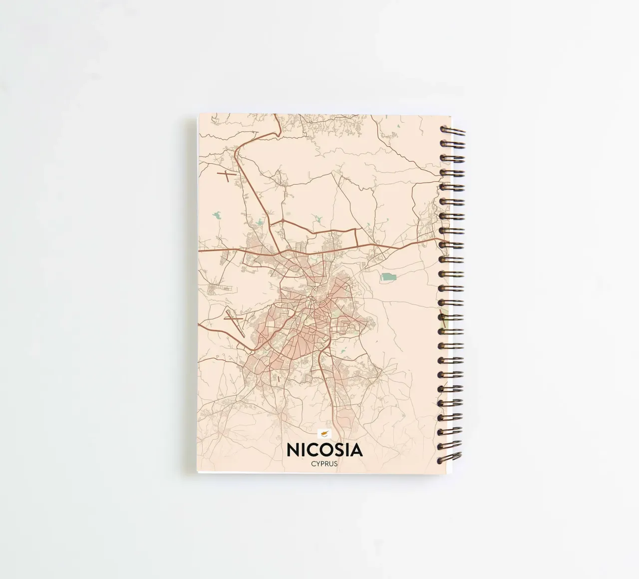Nicosia CY cuaderno de espiral de Jacob W MICKELSON