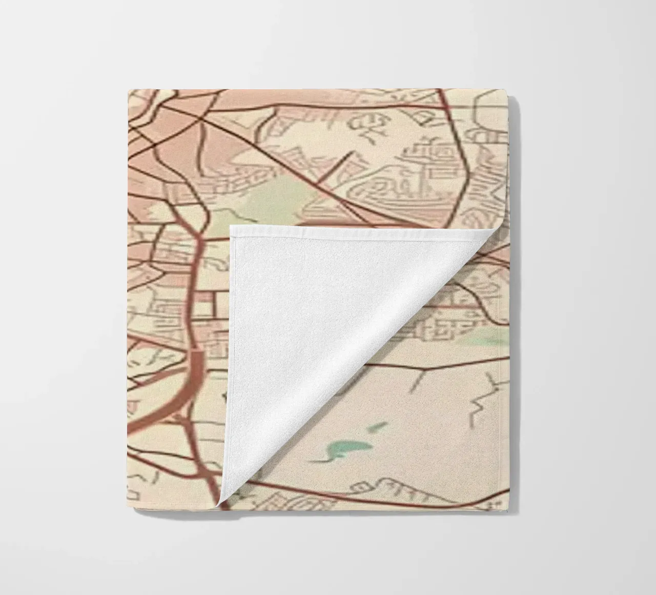 Nicosia CY beach towel by Jacob W MICKELSON
