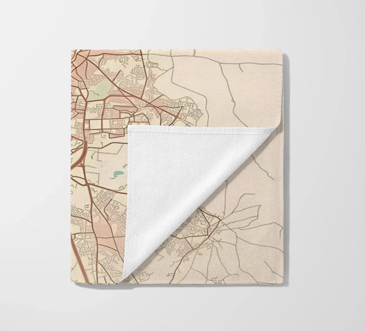 Nicosia CY beach towel by Jacob W MICKELSON
