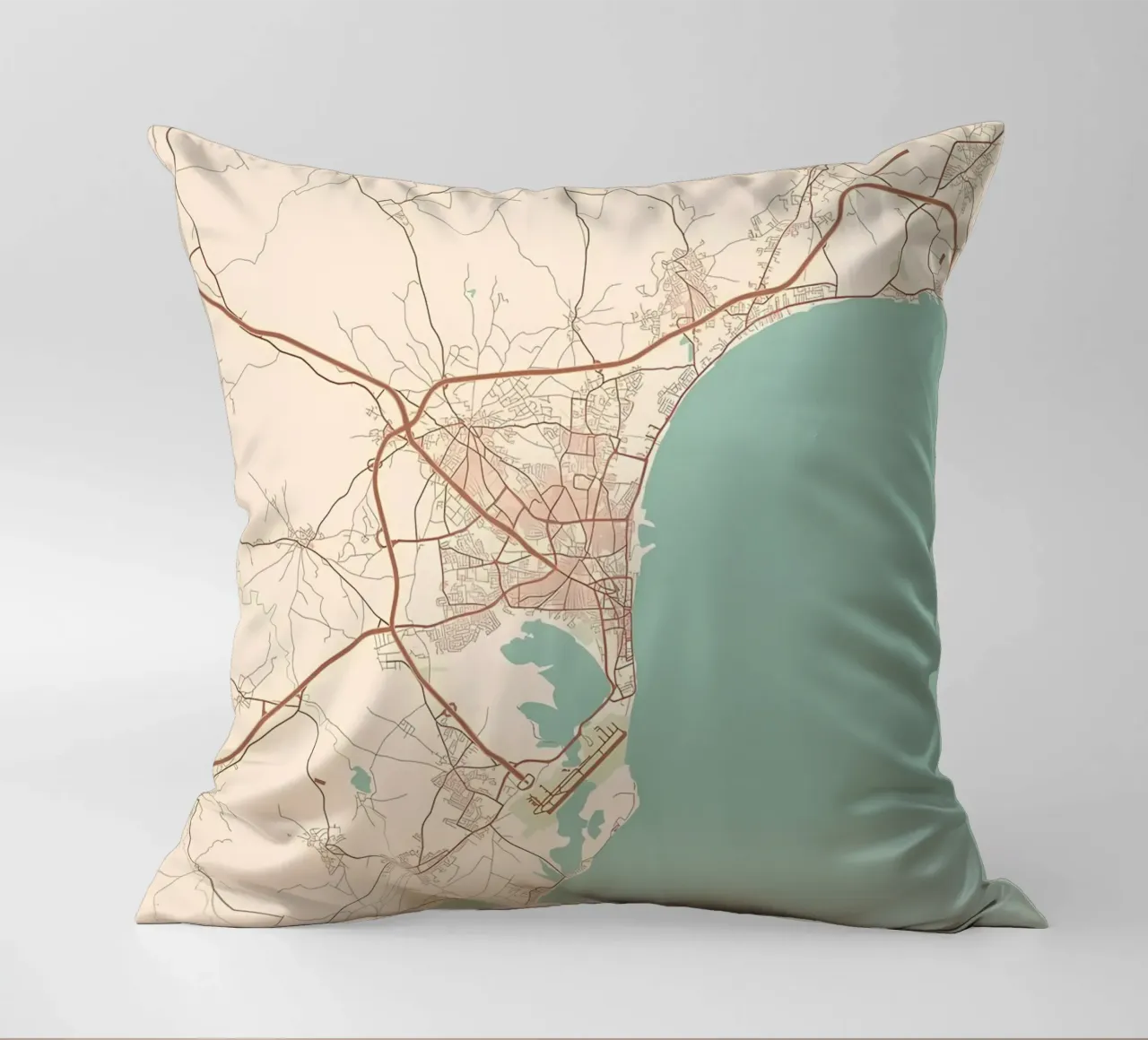Larnaca CY decorative cushion by Jacob W MICKELSON