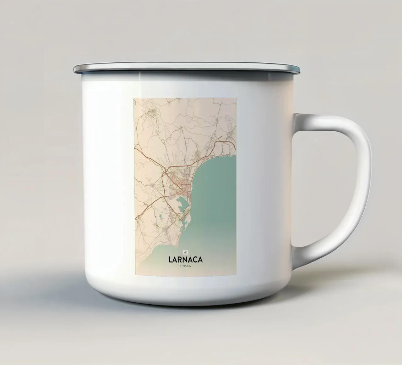 Larnaca CY tazza in smalto da Jacob W MICKELSON