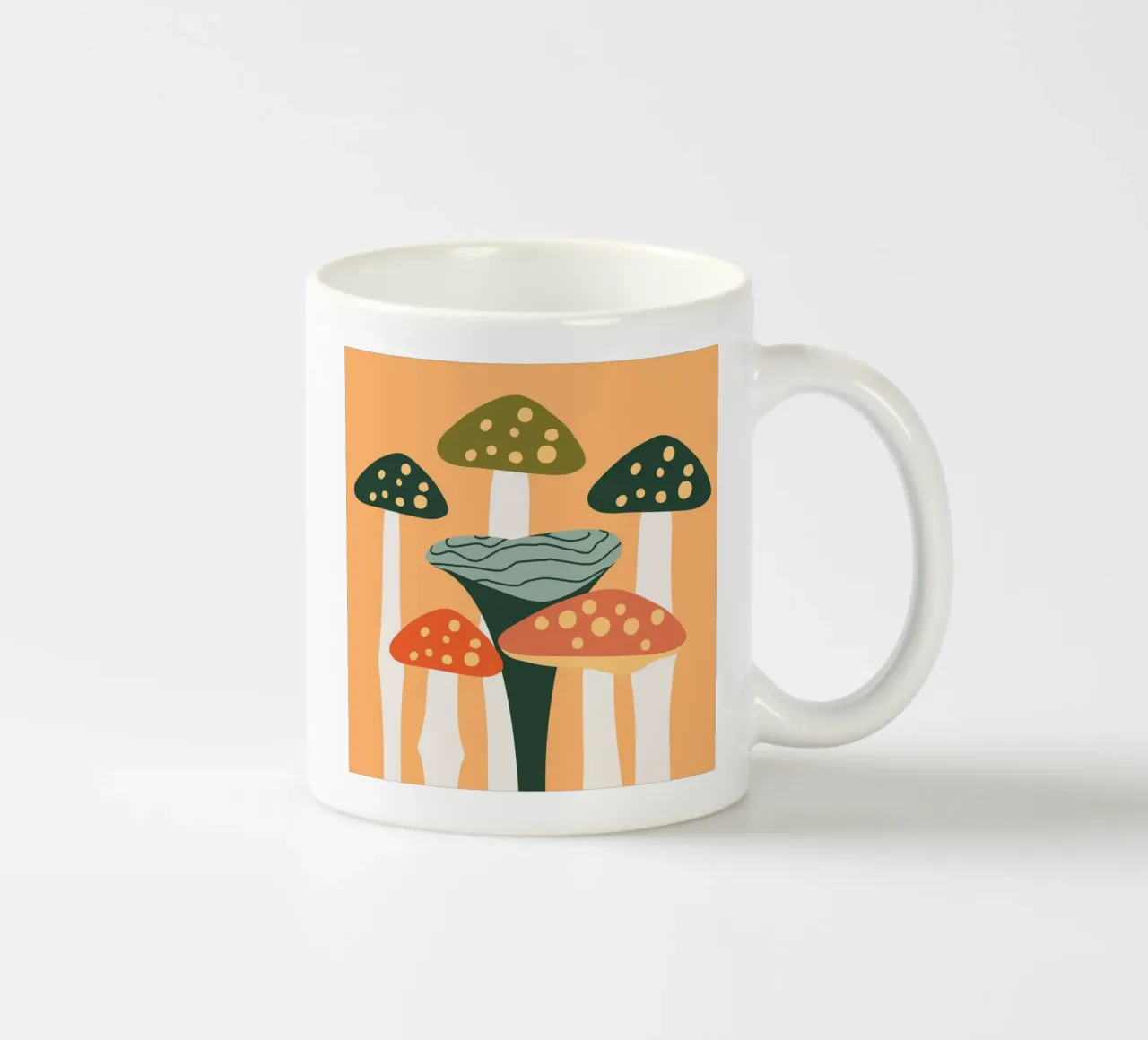 Mushrooms tazza in ceramica da Dharma