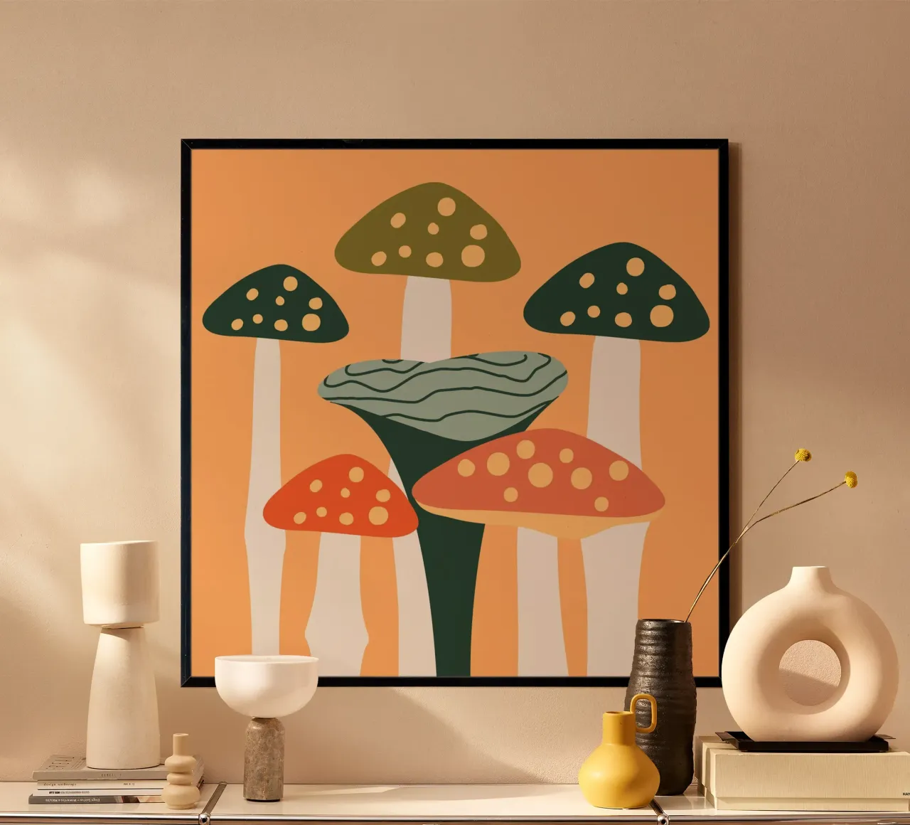 Mushrooms Hahnemühle von Dharma