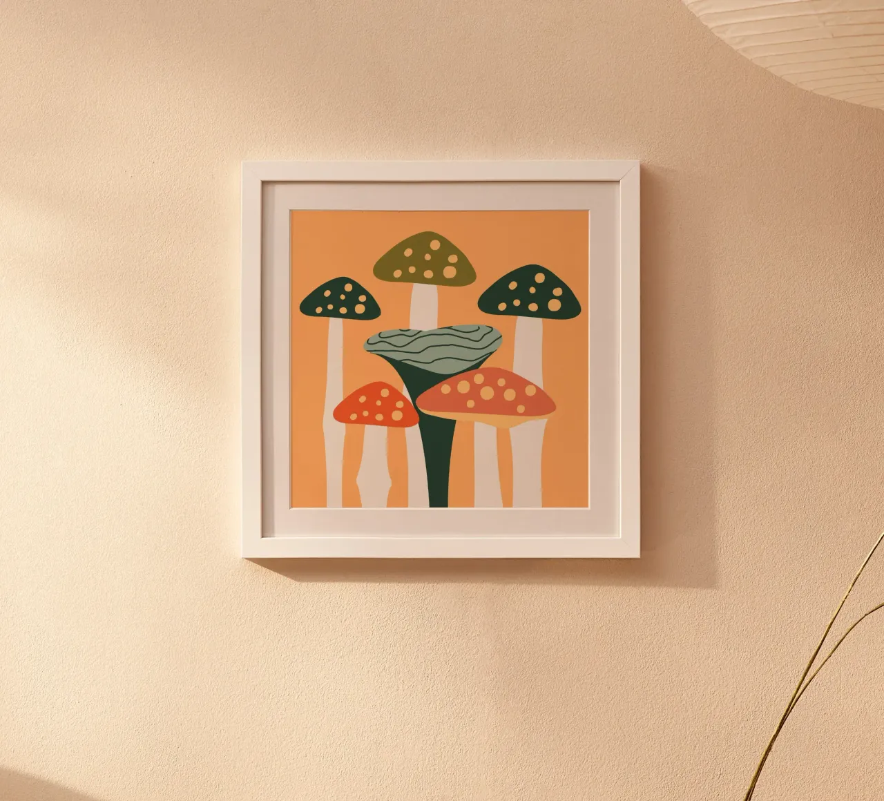 Mushrooms Hahnemühle von Dharma