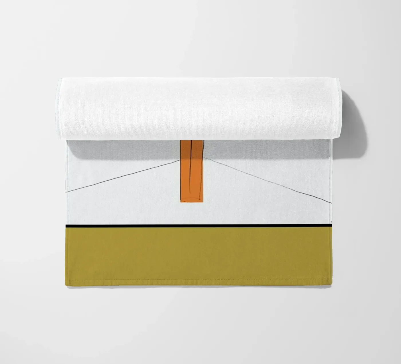 Flower beach towel by Linda Gobeta