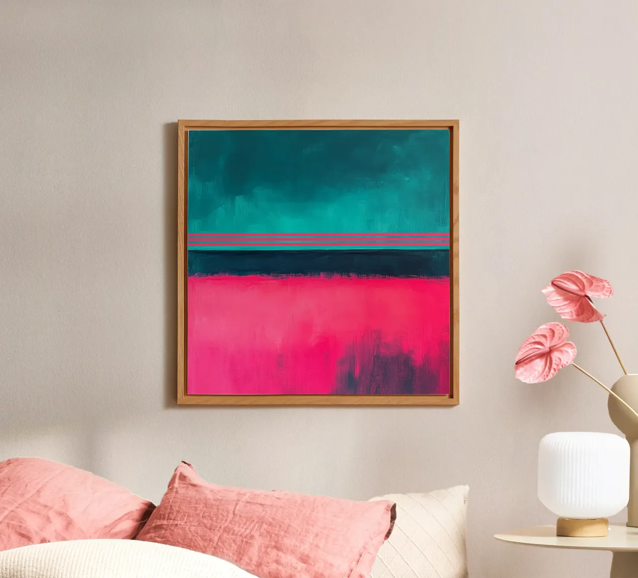 Colorfull pink alu-dibond by Little Things