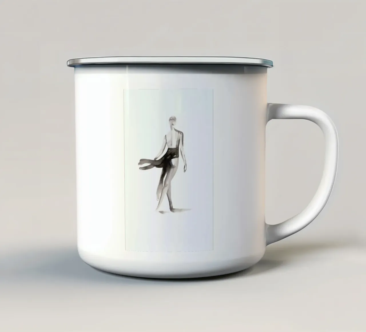 Forever Spectacular 2 enamel mug by Victoria Verbaan