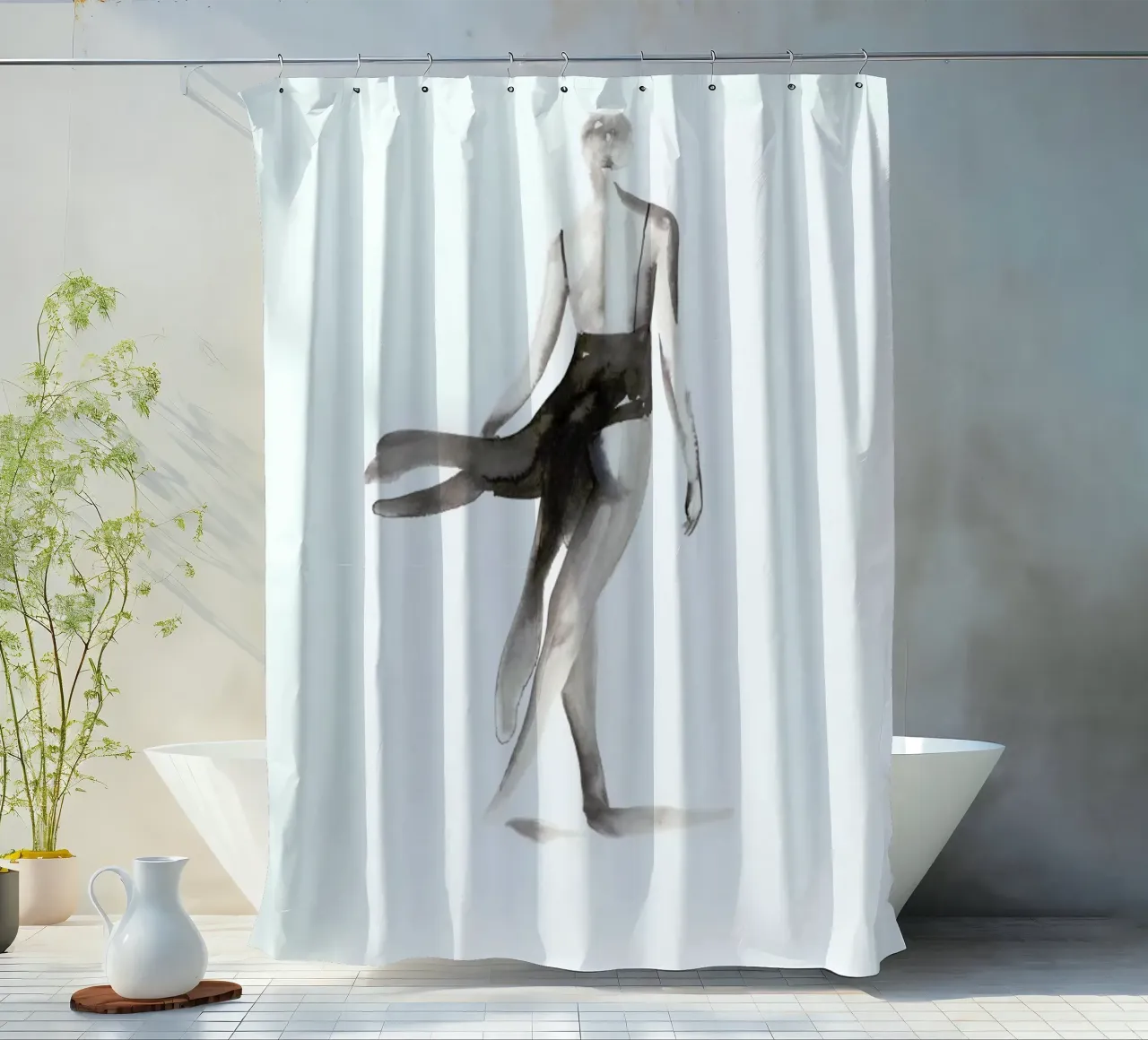 Forever Spectacular 2 shower curtain by Victoria Verbaan