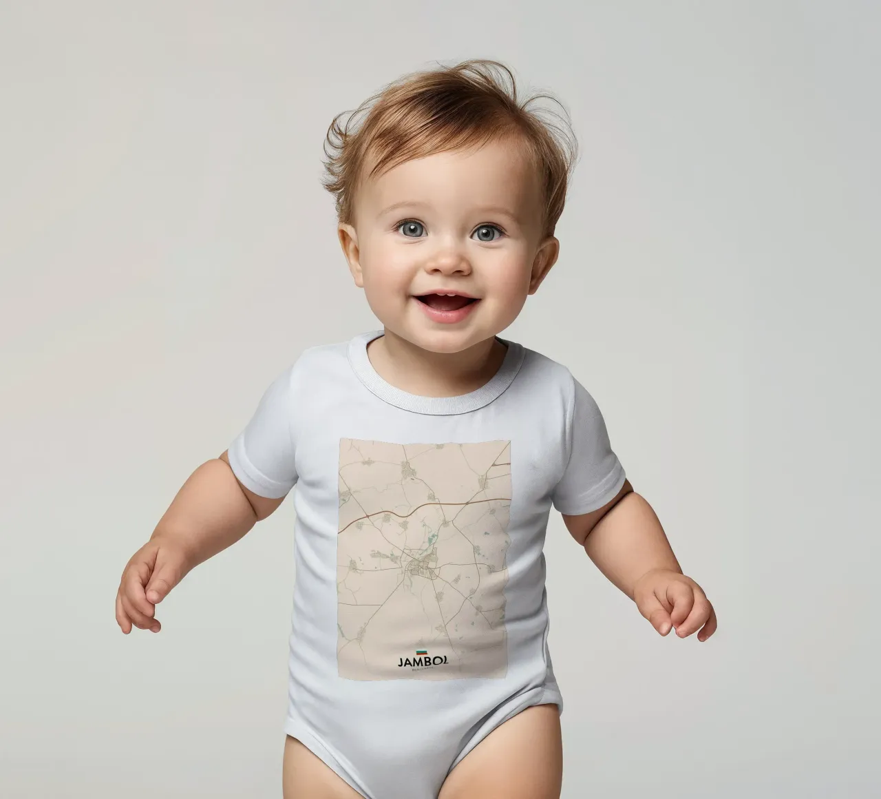 Jambol BG body neonato maniche corte da Jacob W MICKELSON