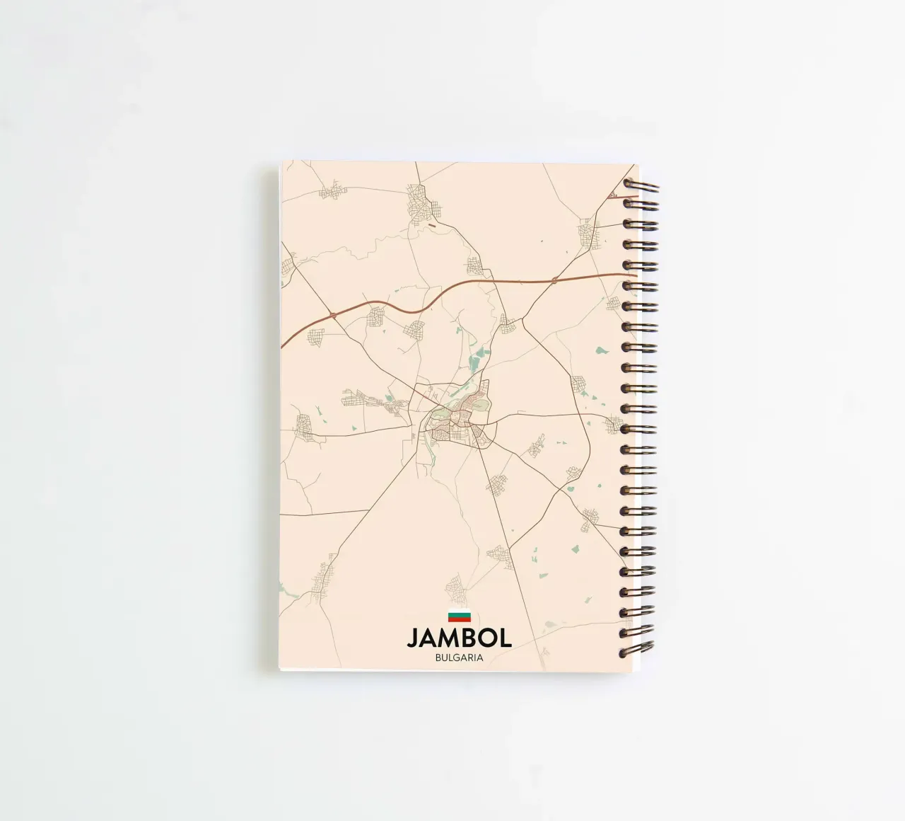 Jambol BG spiral notebook by Jacob W MICKELSON