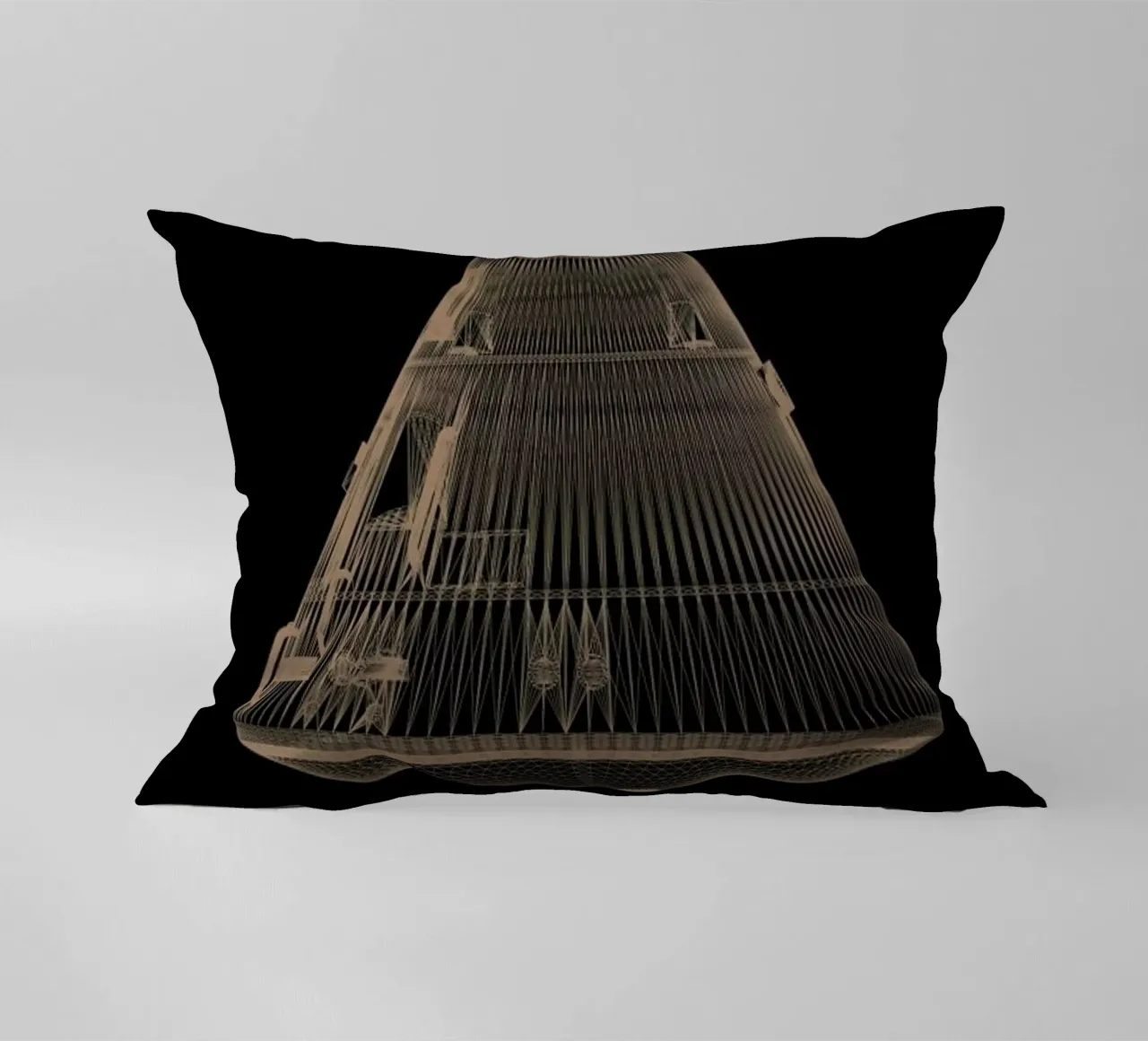 Apollo Midnight 3 cuscino da Marc Schulthess