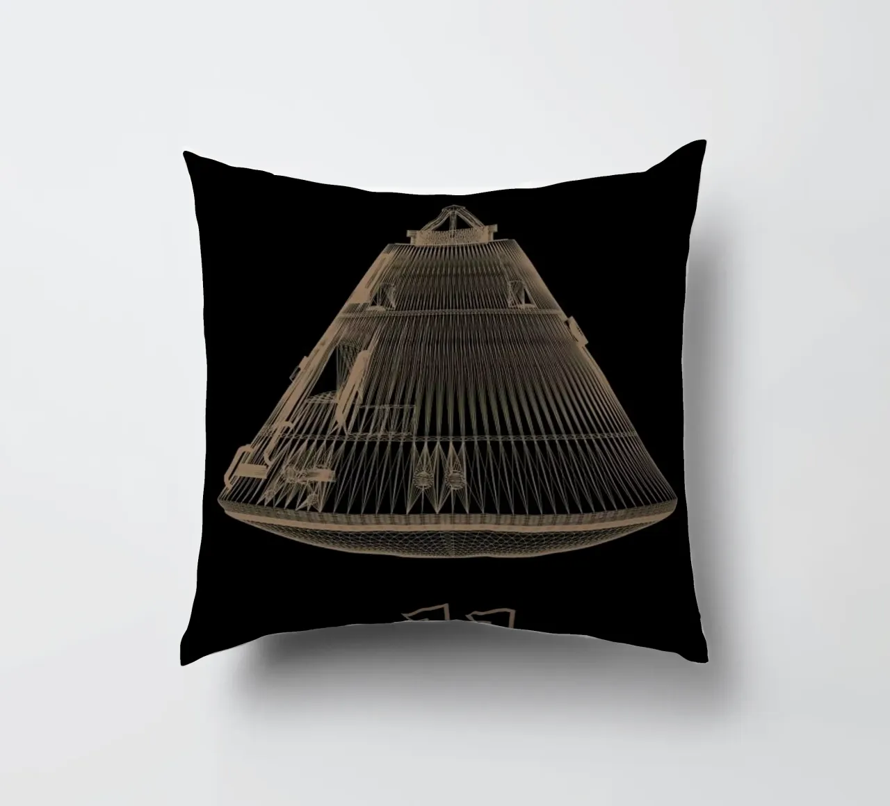Apollo Midnight 3 cuscino da Marc Schulthess