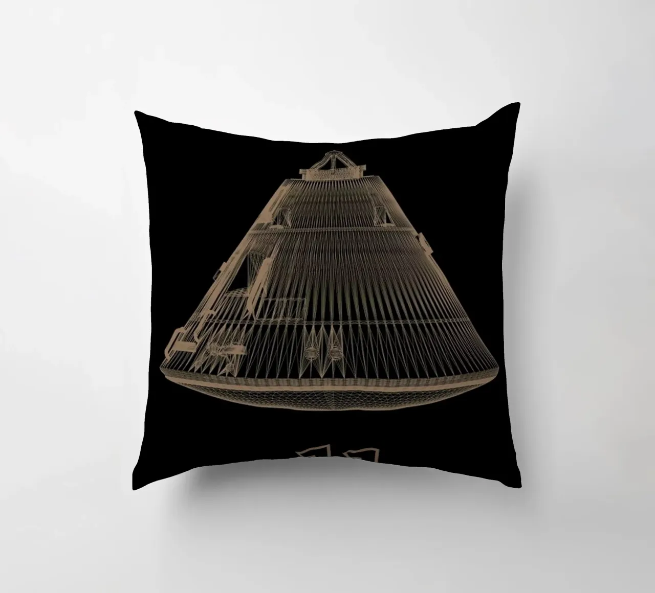 Apollo Midnight 3 cuscino da Marc Schulthess