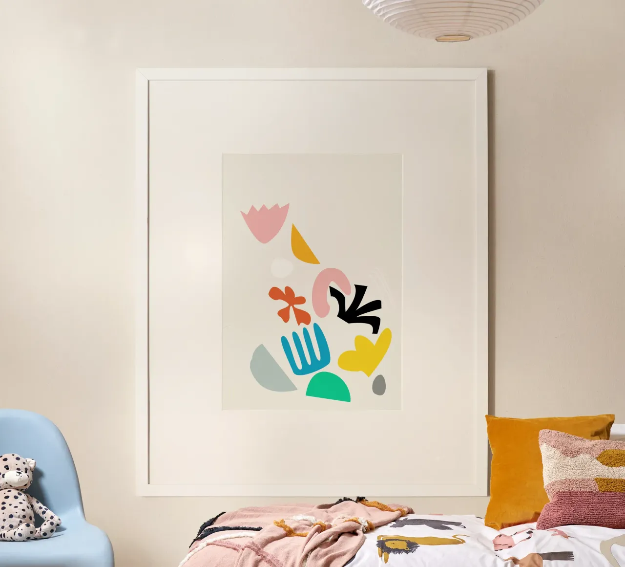 Blumenexplosion Poster von Rose Beck Art