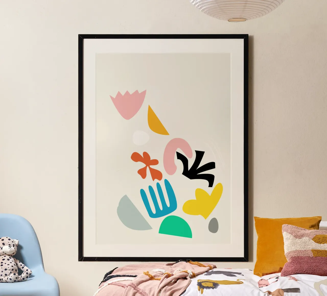 Blumenexplosion Poster von Rose Beck Art