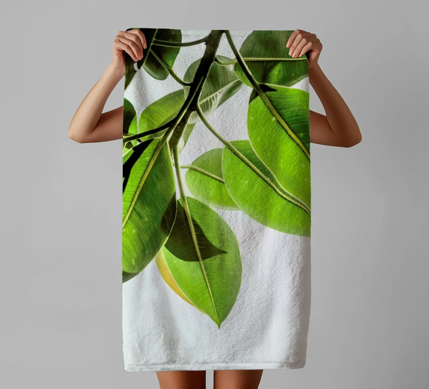 Lime Light badhanddoek van Shot By Clint