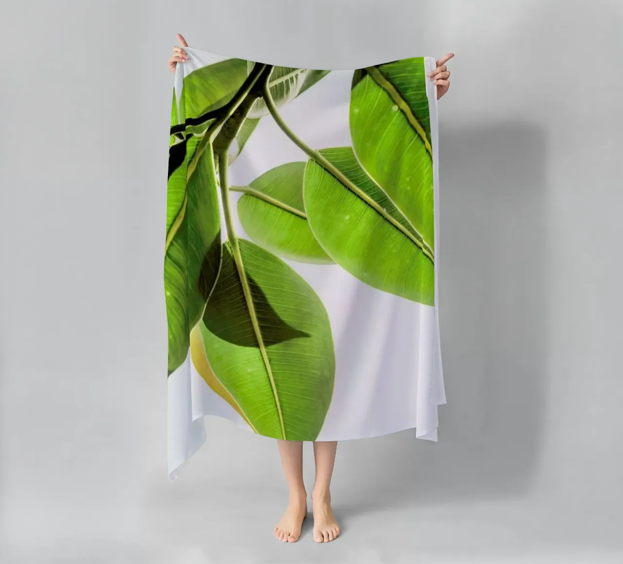 Lime Light beach towel by Shot By Clint