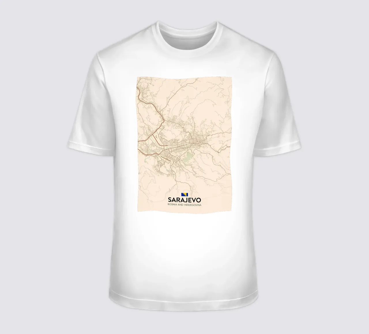 Sarajevo BA t-shirt da Jacob W MICKELSON