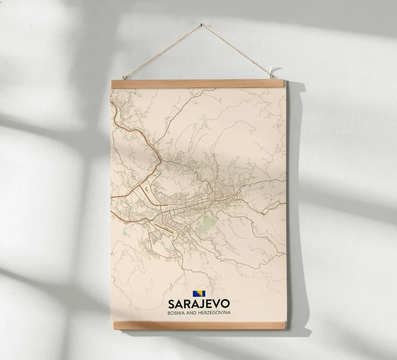 Sarajevo BA carta hahnemühle da Jacob W MICKELSON