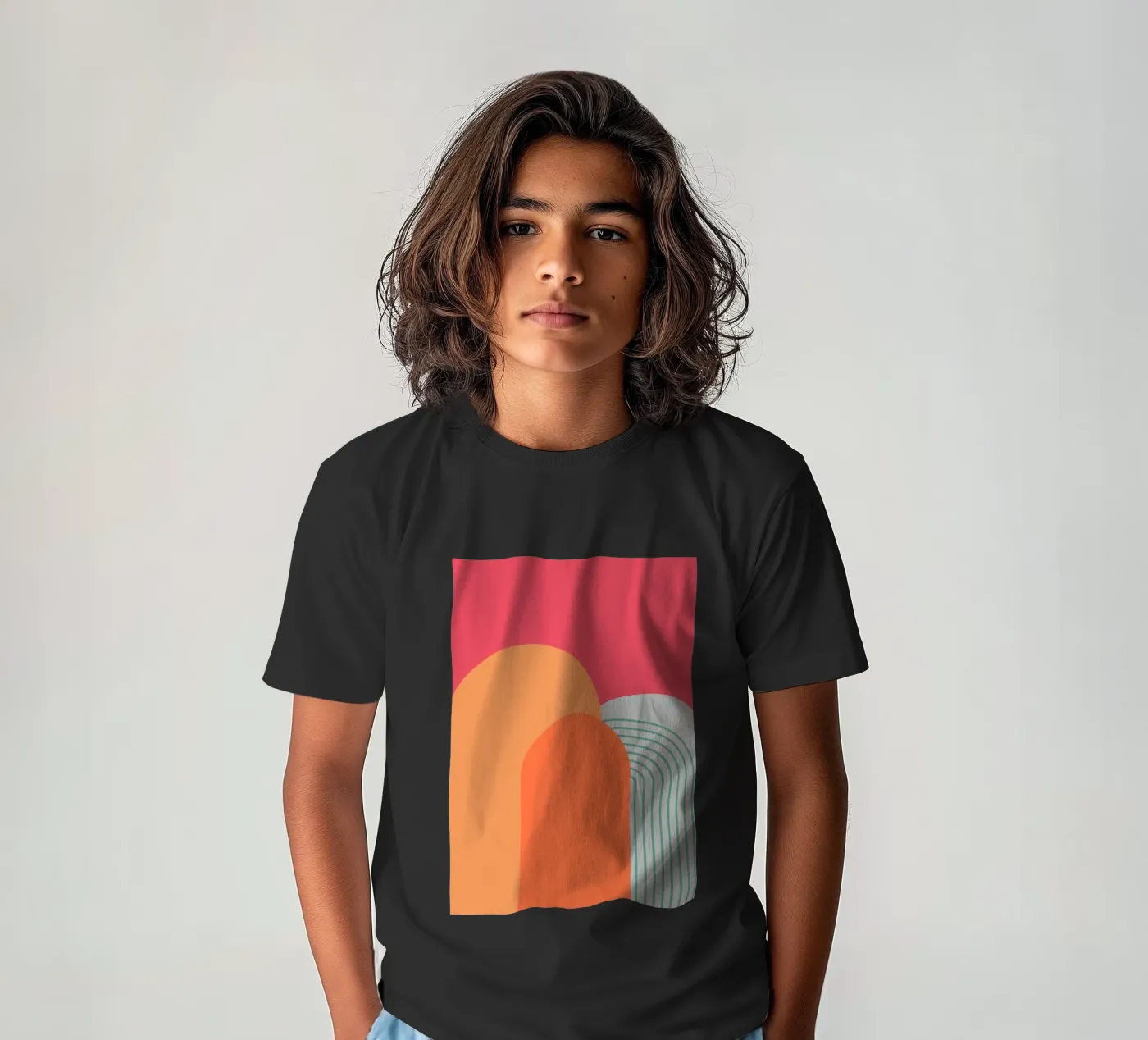 Colline t-shirt bambini da Rose Beck Art