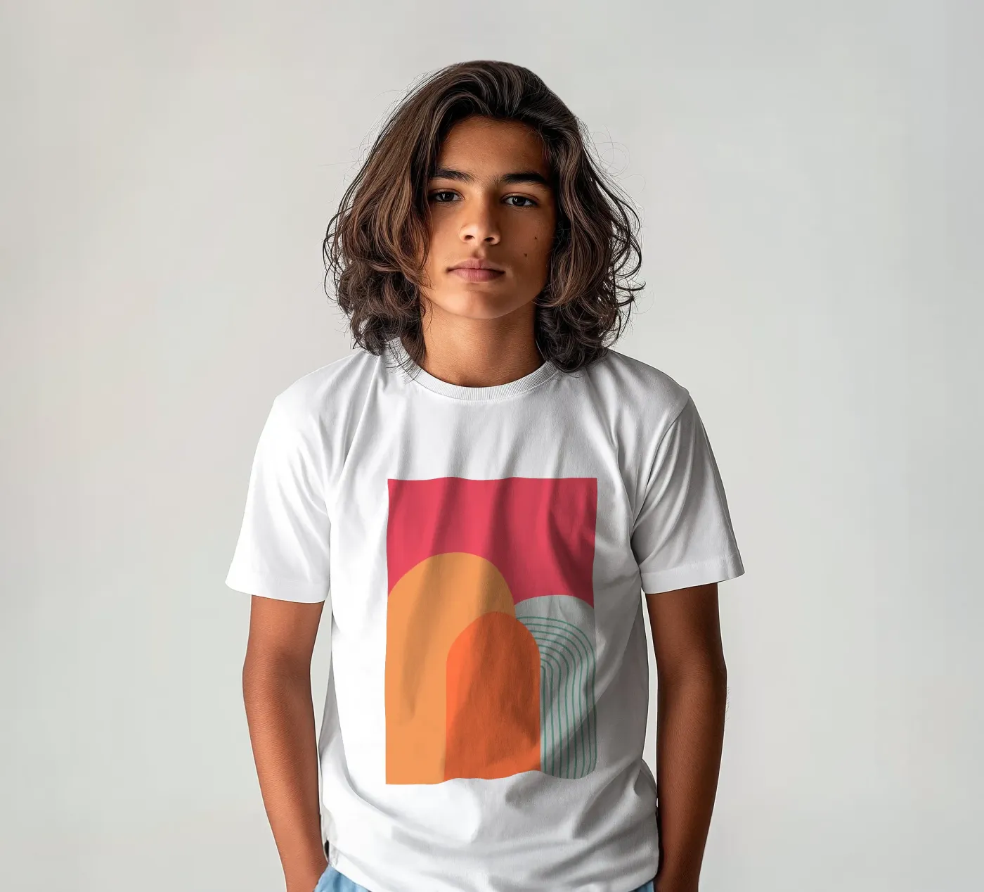 Colline t-shirt bambini da Rose Beck Art