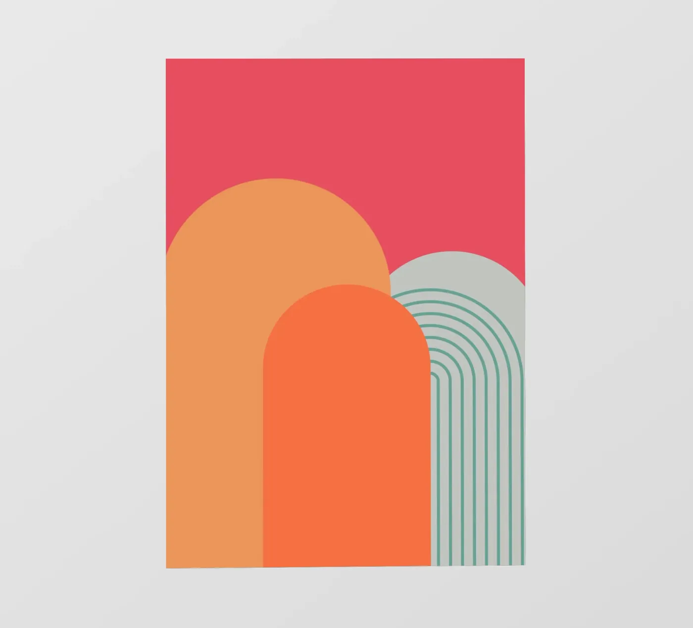 Hills pellicola backlit da Rose Beck Art