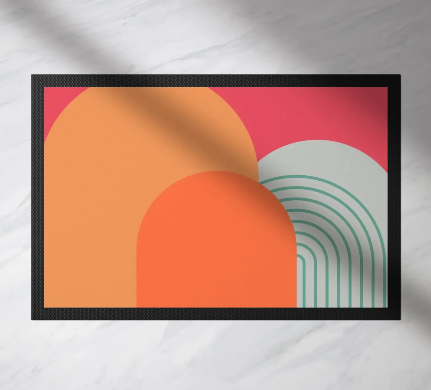 Hügel Fußmatte von Rose Beck Art