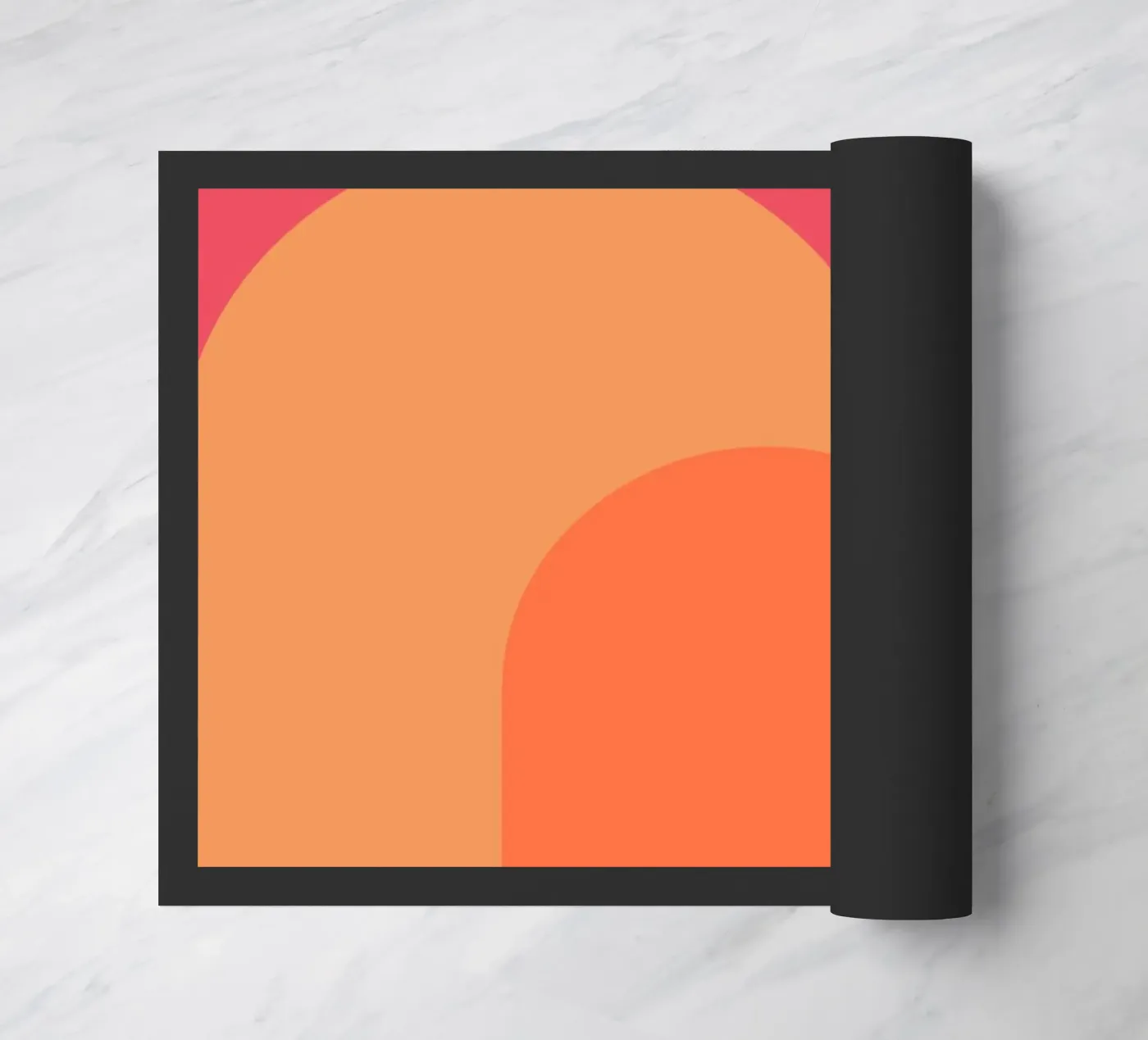 Hügel Fußmatte von Rose Beck Art