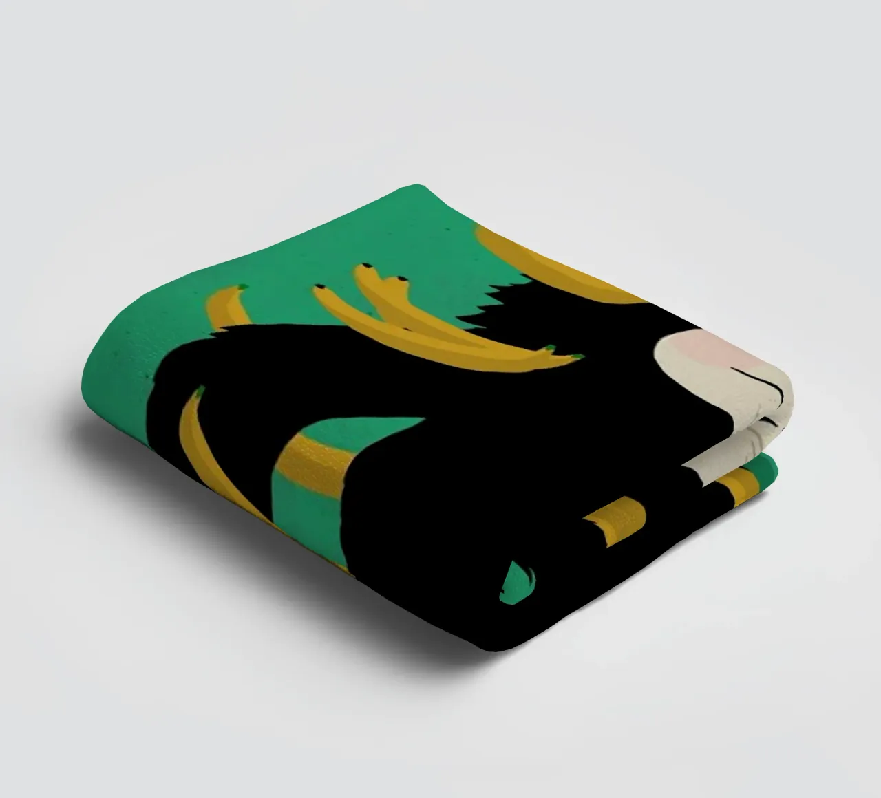 Gorilla Green asciugamano da bagno da treechild